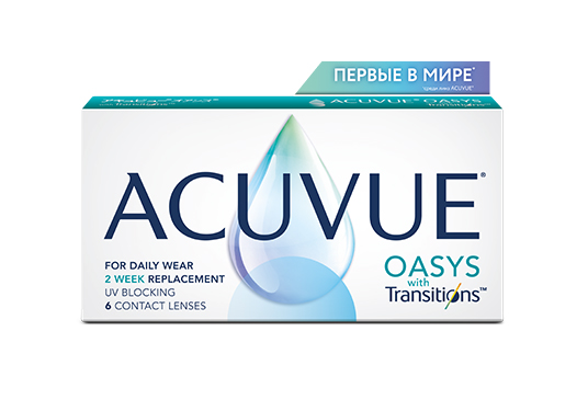 Acuvue Oasys with Transitions от Johnson& Johnson